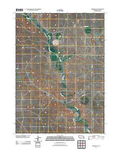Harrison SW Nebraska Historical topographic map, 1:24000 scale, 7.5 X 7.5 Minute, Year 2011