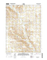 Harrison SW Nebraska Current topographic map, 1:24000 scale, 7.5 X 7.5 Minute, Year 2014