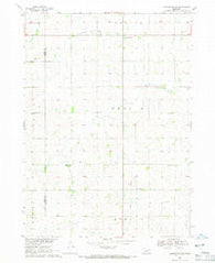 Hartington SW Nebraska Historical topographic map, 1:24000 scale, 7.5 X 7.5 Minute, Year 1968