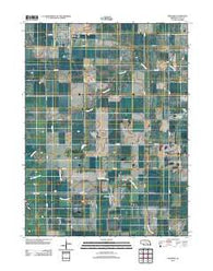 Harvard Nebraska Historical topographic map, 1:24000 scale, 7.5 X 7.5 Minute, Year 2011