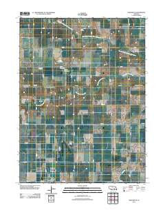 Harvard NE Nebraska Historical topographic map, 1:24000 scale, 7.5 X 7.5 Minute, Year 2011