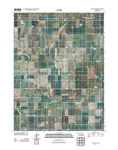 Harvard NW Nebraska Historical topographic map, 1:24000 scale, 7.5 X 7.5 Minute, Year 2011