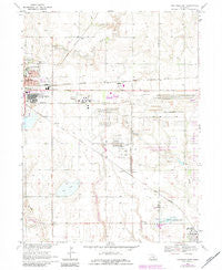 Hastings East Nebraska Historical topographic map, 1:24000 scale, 7.5 X 7.5 Minute, Year 1983