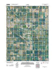 Hastings East Nebraska Historical topographic map, 1:24000 scale, 7.5 X 7.5 Minute, Year 2011