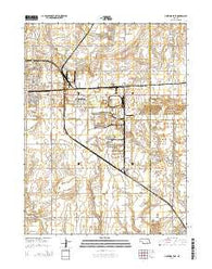 Hastings East Nebraska Current topographic map, 1:24000 scale, 7.5 X 7.5 Minute, Year 2014