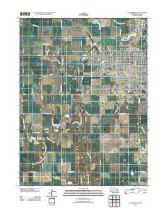 Hastings West Nebraska Historical topographic map, 1:24000 scale, 7.5 X 7.5 Minute, Year 2011