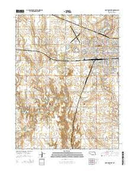 Hastings West Nebraska Current topographic map, 1:24000 scale, 7.5 X 7.5 Minute, Year 2014