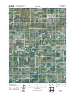Havens Nebraska Historical topographic map, 1:24000 scale, 7.5 X 7.5 Minute, Year 2011