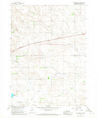 Hay Springs NE Nebraska Historical topographic map, 1:24000 scale, 7.5 X 7.5 Minute, Year 1966