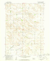 Hay Springs SW Nebraska Historical topographic map, 1:24000 scale, 7.5 X 7.5 Minute, Year 1960
