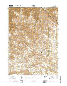 Hay Springs Creek Nebraska Current topographic map, 1:24000 scale, 7.5 X 7.5 Minute, Year 2014