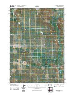 Hayford Lake Nebraska Historical topographic map, 1:24000 scale, 7.5 X 7.5 Minute, Year 2011