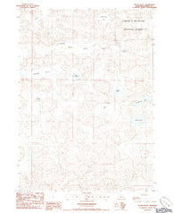 Heath Valley Nebraska Historical topographic map, 1:24000 scale, 7.5 X 7.5 Minute, Year 1985