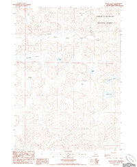 Heath Valley Nebraska Historical topographic map, 1:24000 scale, 7.5 X 7.5 Minute, Year 1985
