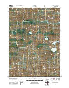 Heath Valley Nebraska Historical topographic map, 1:24000 scale, 7.5 X 7.5 Minute, Year 2011