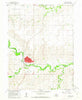 Hebron Nebraska Historical topographic map, 1:24000 scale, 7.5 X 7.5 Minute, Year 1960