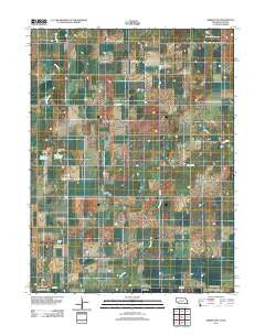 Hebron SW Nebraska Historical topographic map, 1:24000 scale, 7.5 X 7.5 Minute, Year 2011