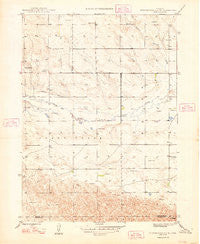 Hemingford 4 SW Nebraska Historical topographic map, 1:24000 scale, 7.5 X 7.5 Minute, Year 1948