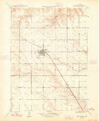 Hemingford Nebraska Historical topographic map, 1:24000 scale, 7.5 X 7.5 Minute, Year 1948