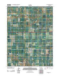 Henderson Nebraska Historical topographic map, 1:24000 scale, 7.5 X 7.5 Minute, Year 2011