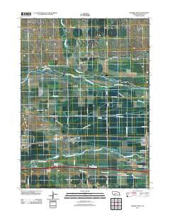 Hershey West Nebraska Historical topographic map, 1:24000 scale, 7.5 X 7.5 Minute, Year 2011