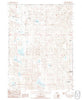 Hessey Lake Nebraska Historical topographic map, 1:24000 scale, 7.5 X 7.5 Minute, Year 1986