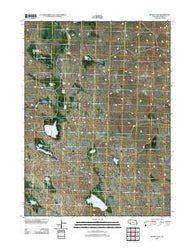 Hessey Lake Nebraska Historical topographic map, 1:24000 scale, 7.5 X 7.5 Minute, Year 2011