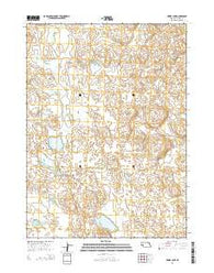 Hessey Lake Nebraska Current topographic map, 1:24000 scale, 7.5 X 7.5 Minute, Year 2014