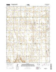 Hildreth Nebraska Current topographic map, 1:24000 scale, 7.5 X 7.5 Minute, Year 2014