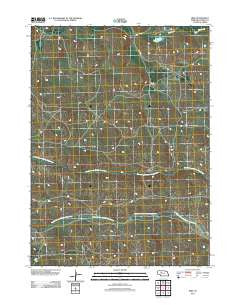 Hire Nebraska Historical topographic map, 1:24000 scale, 7.5 X 7.5 Minute, Year 2011