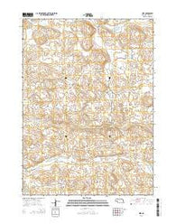 Hire Nebraska Current topographic map, 1:24000 scale, 7.5 X 7.5 Minute, Year 2014