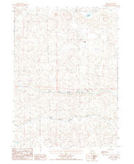 Hire Nebraska Historical topographic map, 1:24000 scale, 7.5 X 7.5 Minute, Year 1987