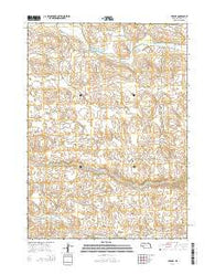 Hire NE Nebraska Current topographic map, 1:24000 scale, 7.5 X 7.5 Minute, Year 2014