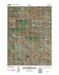 Hire SW Nebraska Historical topographic map, 1:24000 scale, 7.5 X 7.5 Minute, Year 2011