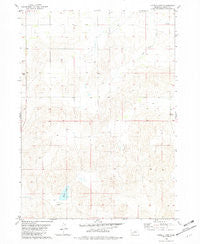 Hofeld Lake Nebraska Historical topographic map, 1:24000 scale, 7.5 X 7.5 Minute, Year 1982