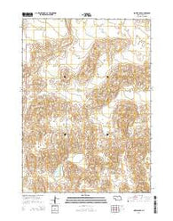 Hofeld Lake Nebraska Current topographic map, 1:24000 scale, 7.5 X 7.5 Minute, Year 2014