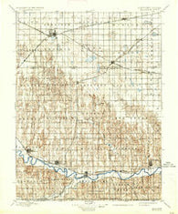 Holdrege Nebraska Historical topographic map, 1:125000 scale, 30 X 30 Minute, Year 1896
