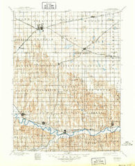Holdrege Nebraska Historical topographic map, 1:125000 scale, 30 X 30 Minute, Year 1896