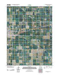 Holdrege East Nebraska Historical topographic map, 1:24000 scale, 7.5 X 7.5 Minute, Year 2011