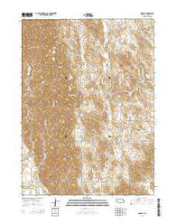Horace Nebraska Current topographic map, 1:24000 scale, 7.5 X 7.5 Minute, Year 2014