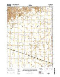 Hord Nebraska Current topographic map, 1:24000 scale, 7.5 X 7.5 Minute, Year 2014