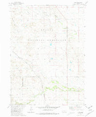 Horn Nebraska Historical topographic map, 1:24000 scale, 7.5 X 7.5 Minute, Year 1980