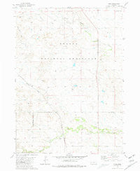 Horn Nebraska Historical topographic map, 1:24000 scale, 7.5 X 7.5 Minute, Year 1980