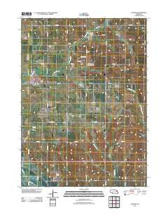 Hoskins Nebraska Historical topographic map, 1:24000 scale, 7.5 X 7.5 Minute, Year 2011
