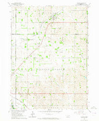 Hoskins Nebraska Historical topographic map, 1:24000 scale, 7.5 X 7.5 Minute, Year 1963
