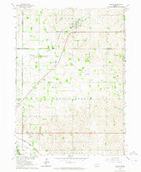 Hoskins Nebraska Historical topographic map, 1:24000 scale, 7.5 X 7.5 Minute, Year 1963