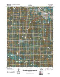 Howe Nebraska Historical topographic map, 1:24000 scale, 7.5 X 7.5 Minute, Year 2011