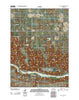 Huddle Table Nebraska Historical topographic map, 1:24000 scale, 7.5 X 7.5 Minute, Year 2011