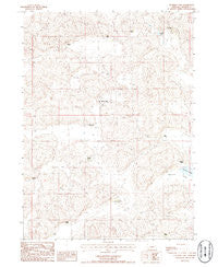 Hulbert Lake Nebraska Historical topographic map, 1:24000 scale, 7.5 X 7.5 Minute, Year 1986