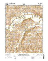 Humboldt SW Nebraska Current topographic map, 1:24000 scale, 7.5 X 7.5 Minute, Year 2014